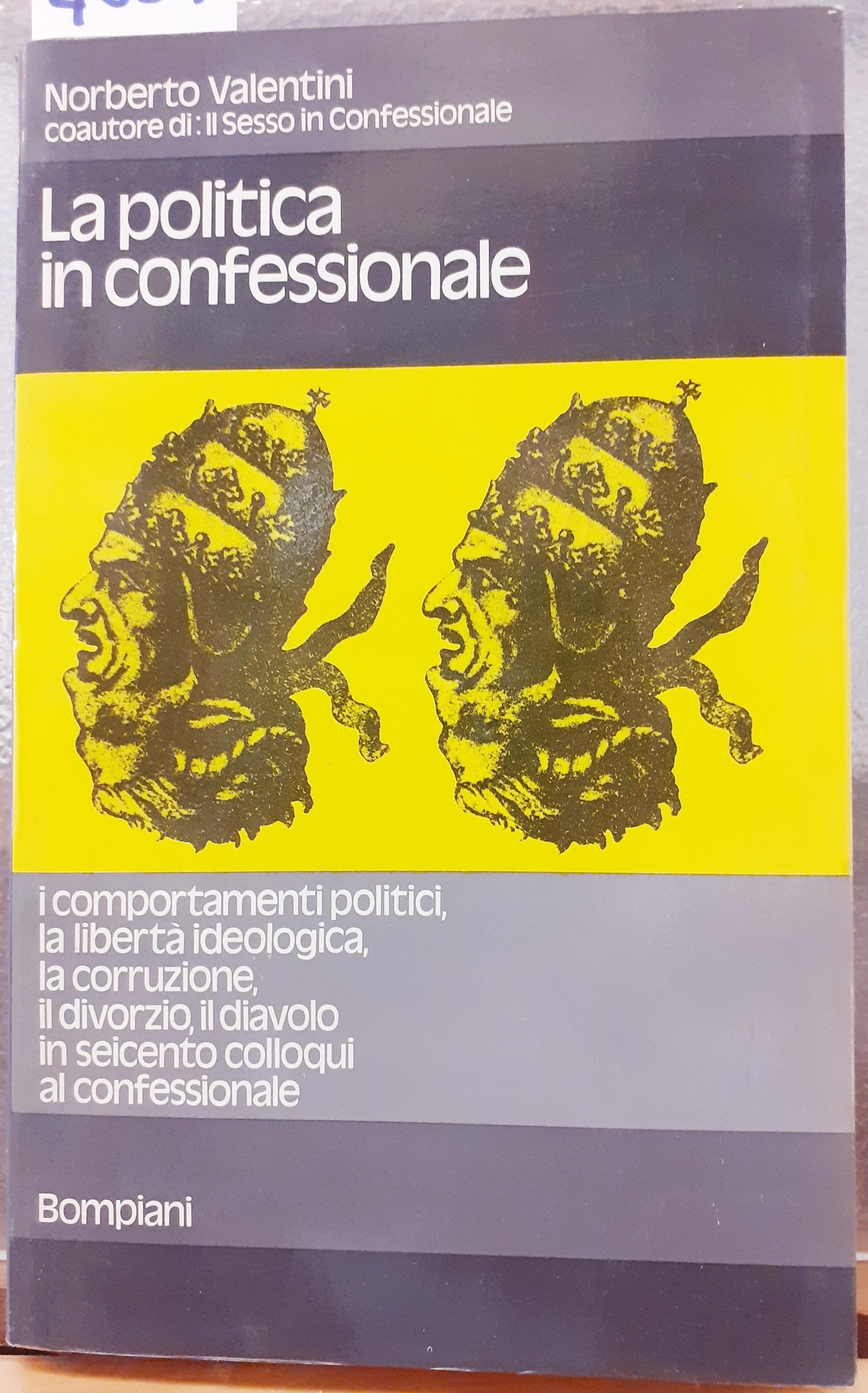 LA POLITICA IN CONFESSIONALE.