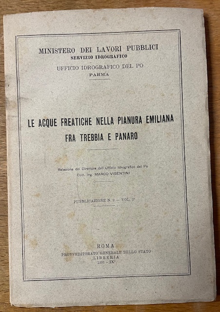LE ACQUE FREATICHE NELLA PIANURA EMILIANA FRA TREBBIA E PANARO. …