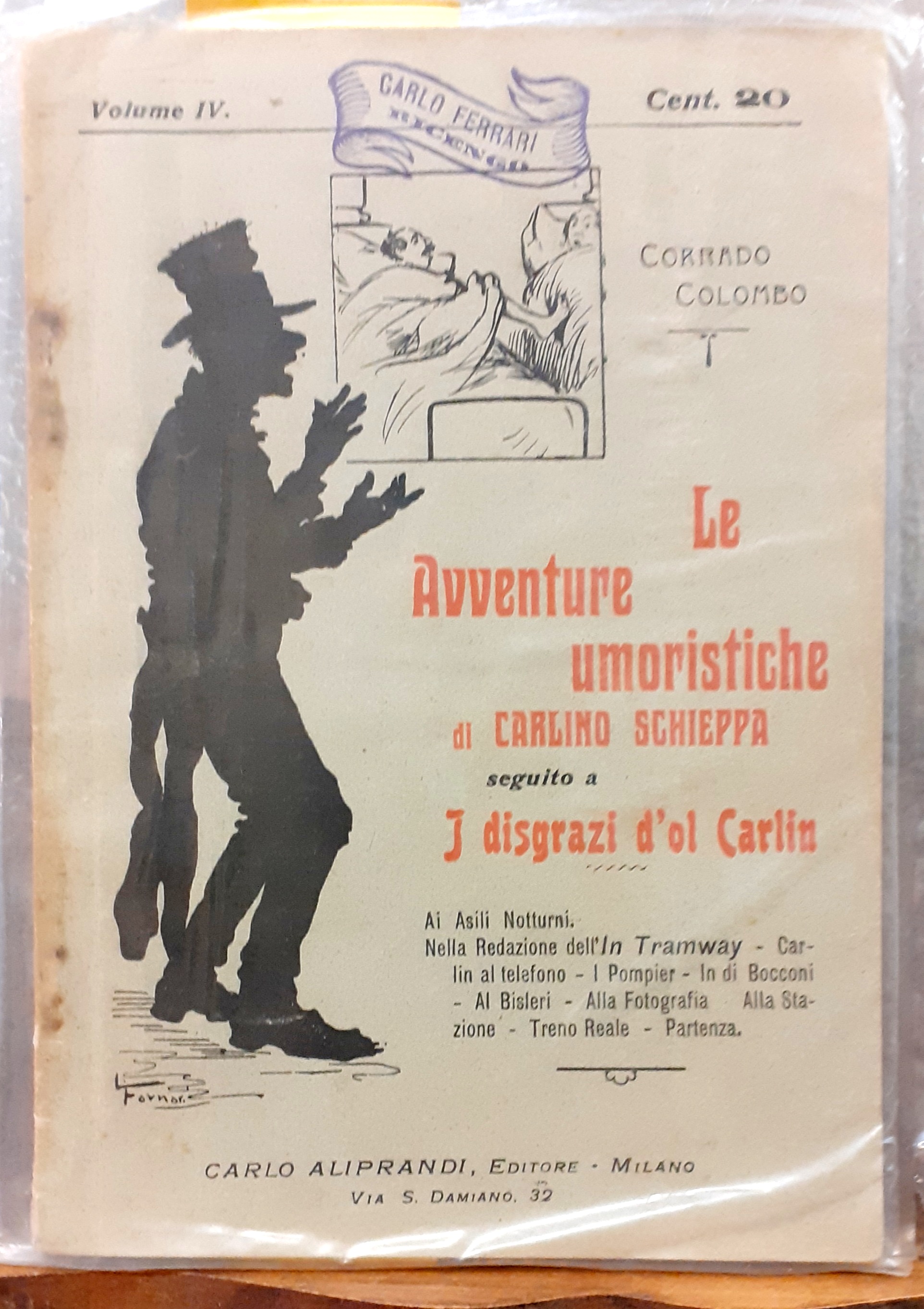 LE AVVENTURE UMORISTICHE DI CARLINO SCHIEPPA.