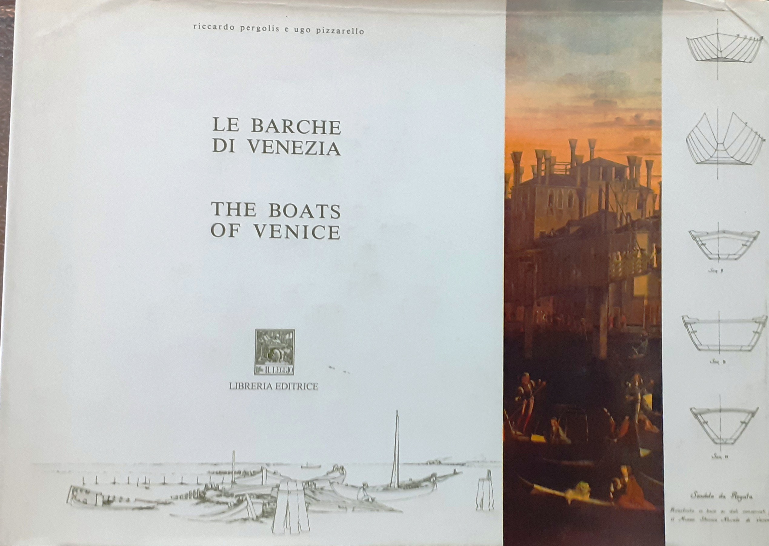 LE BARCHE DI VENEZIA-THE BOATS OF VENICE.