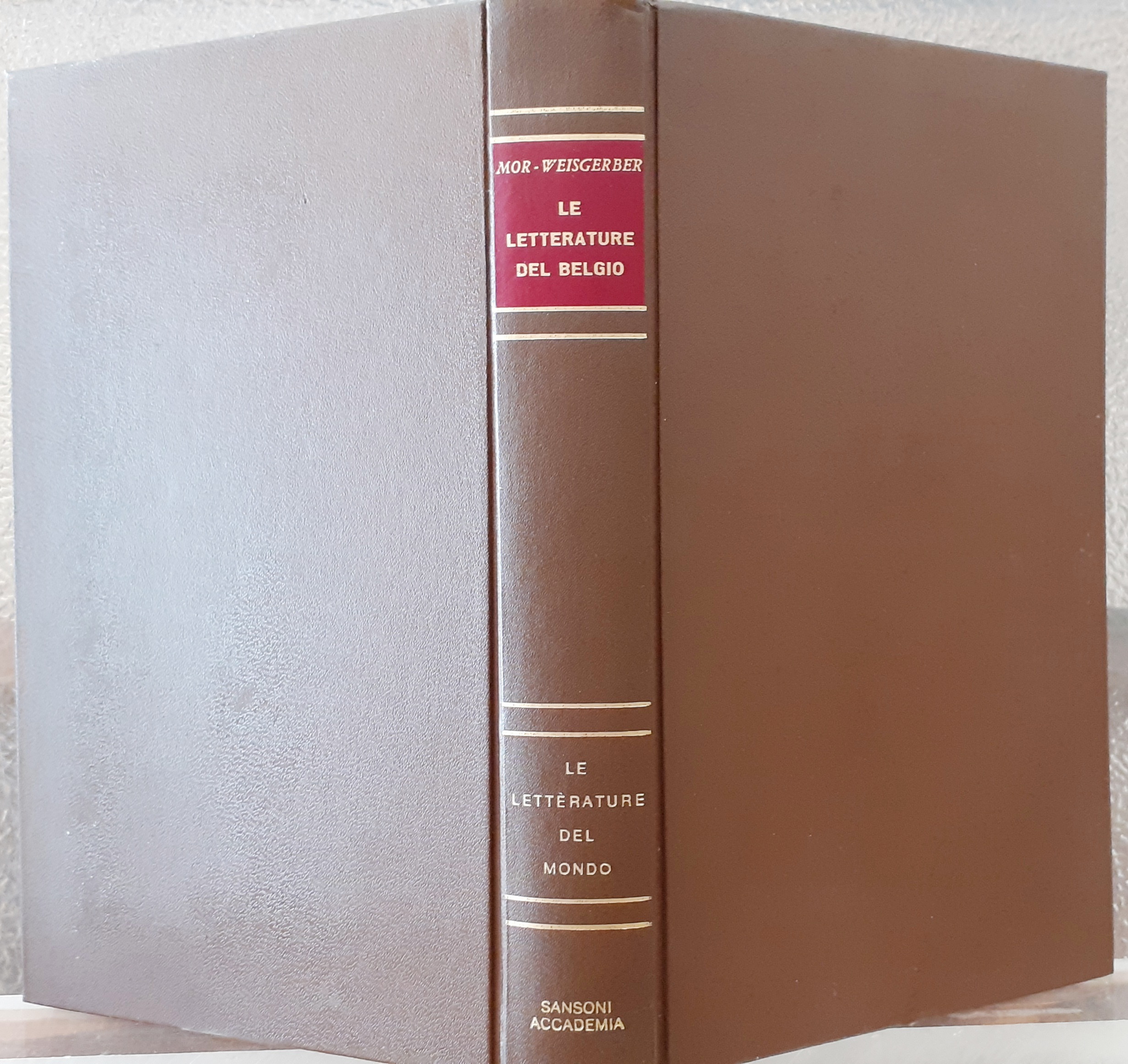 LE LETTERATURE DEL BELGIO.