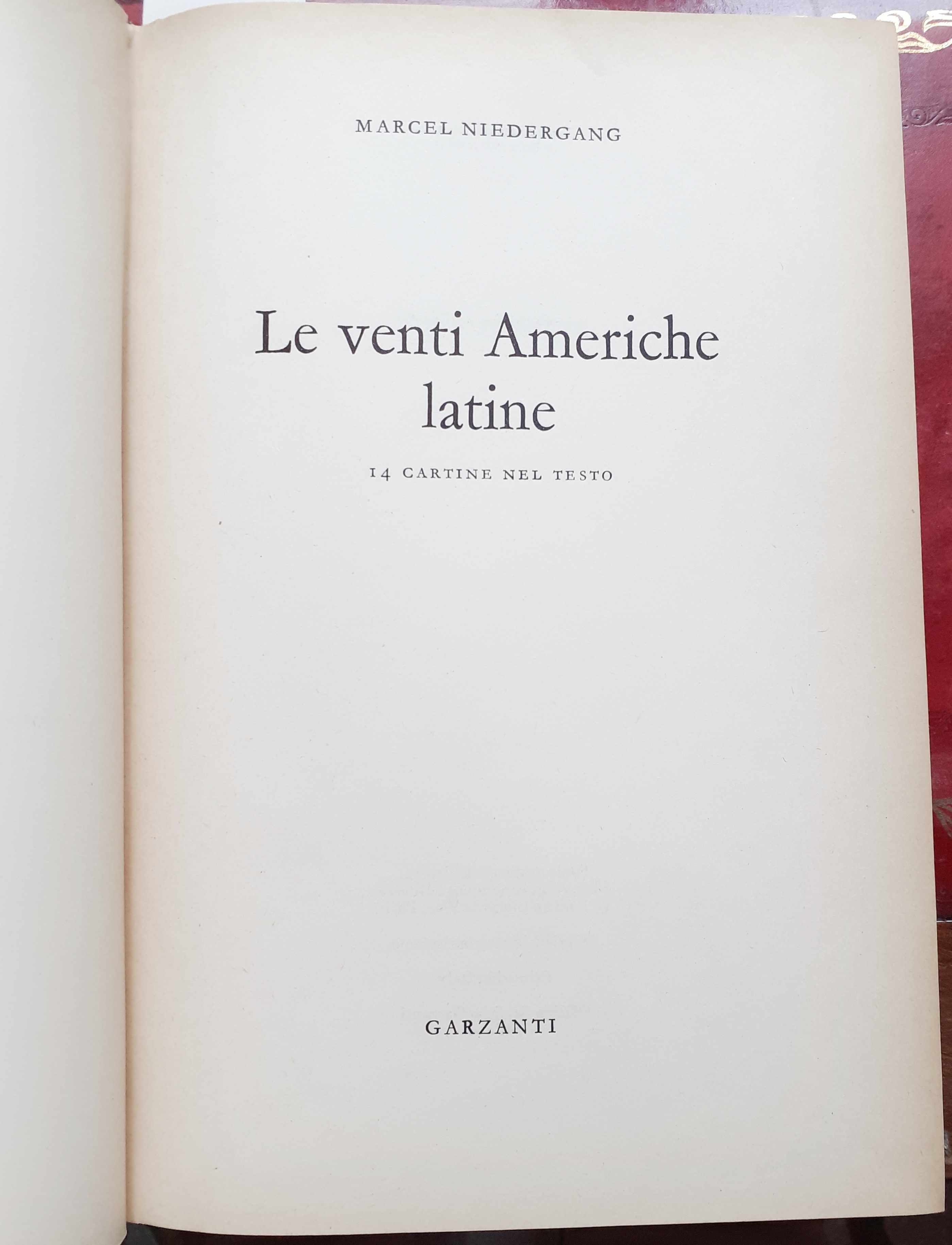 LE VENTI AMERICHE.