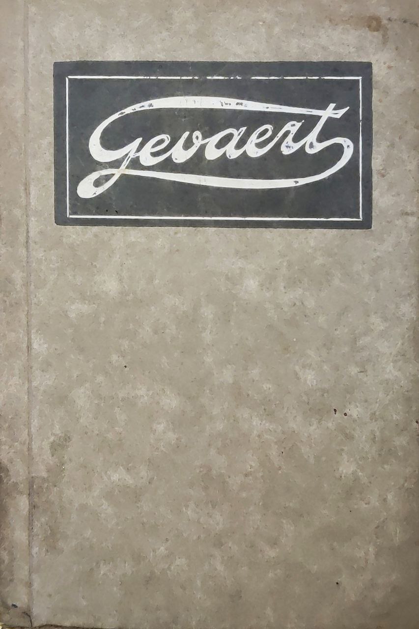 MANUALE GEVAERT.