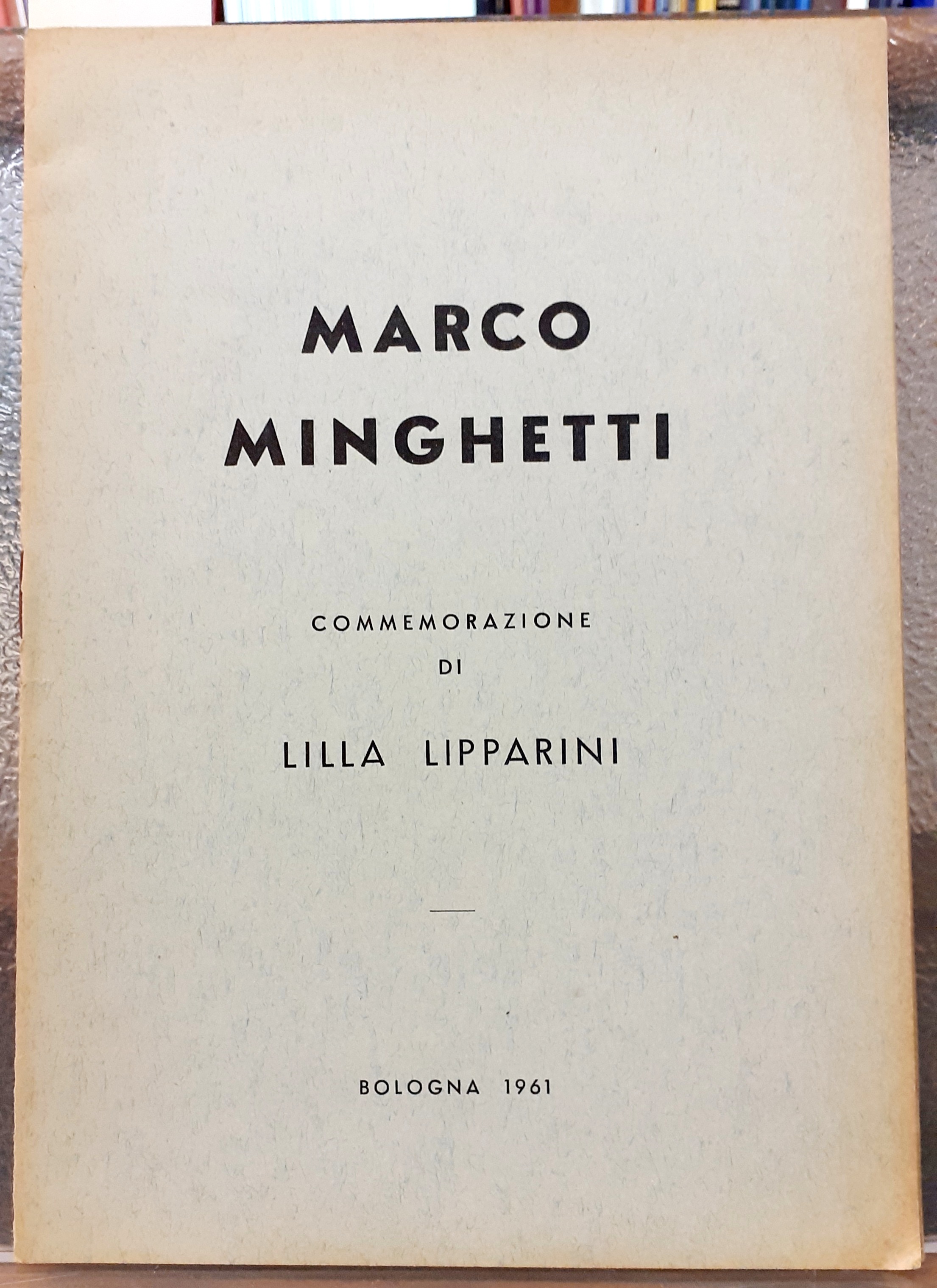 MARCO MINGHETTI.