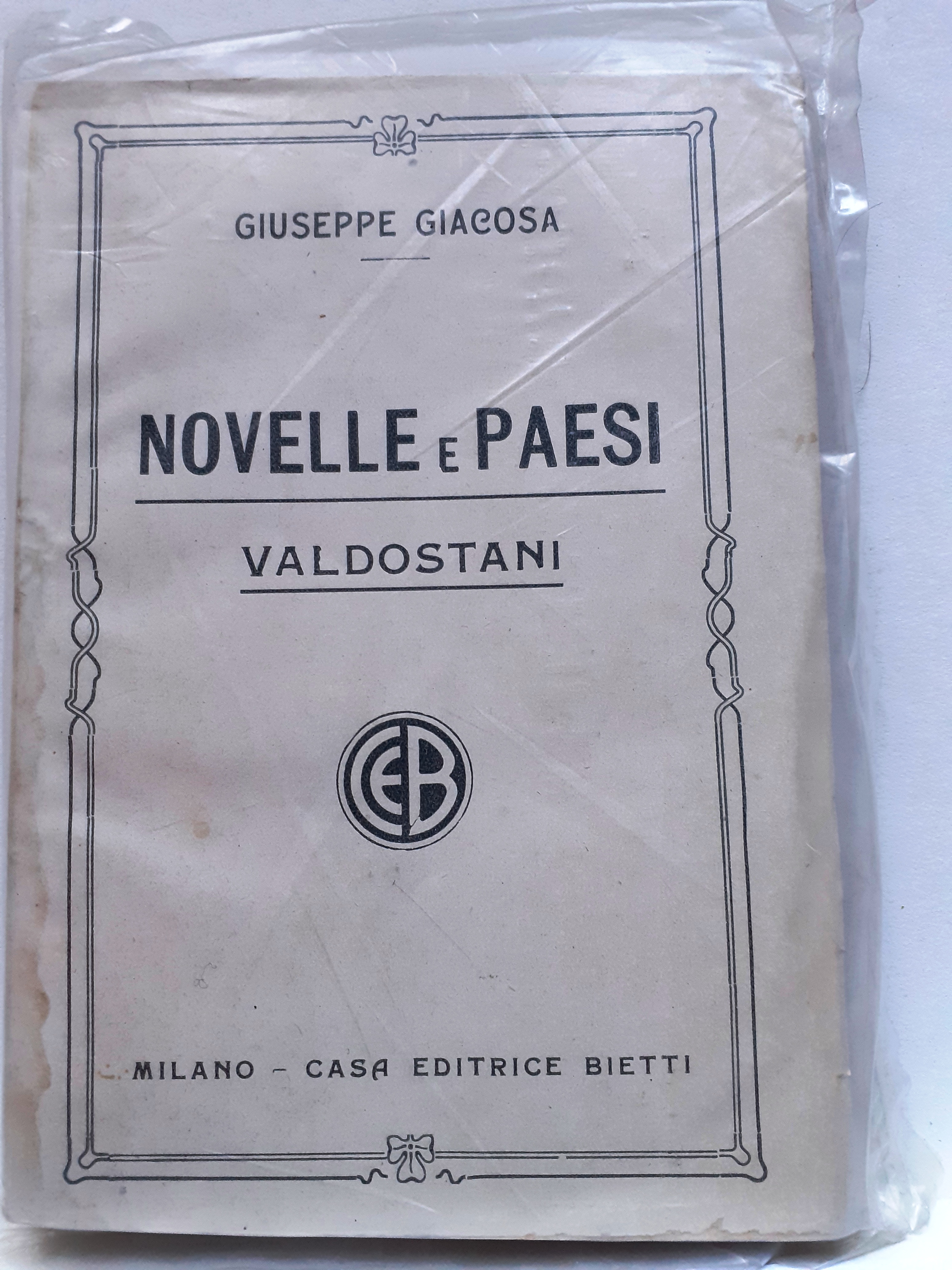 NOVELLE E PAESI VALDOSTANI.