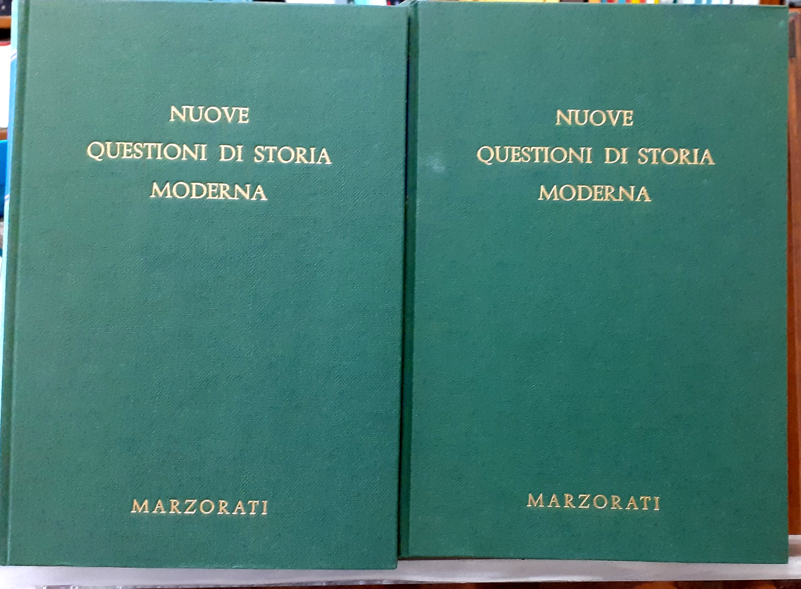 NUOVE QUESTIONI DI STORIA MODERNA.,