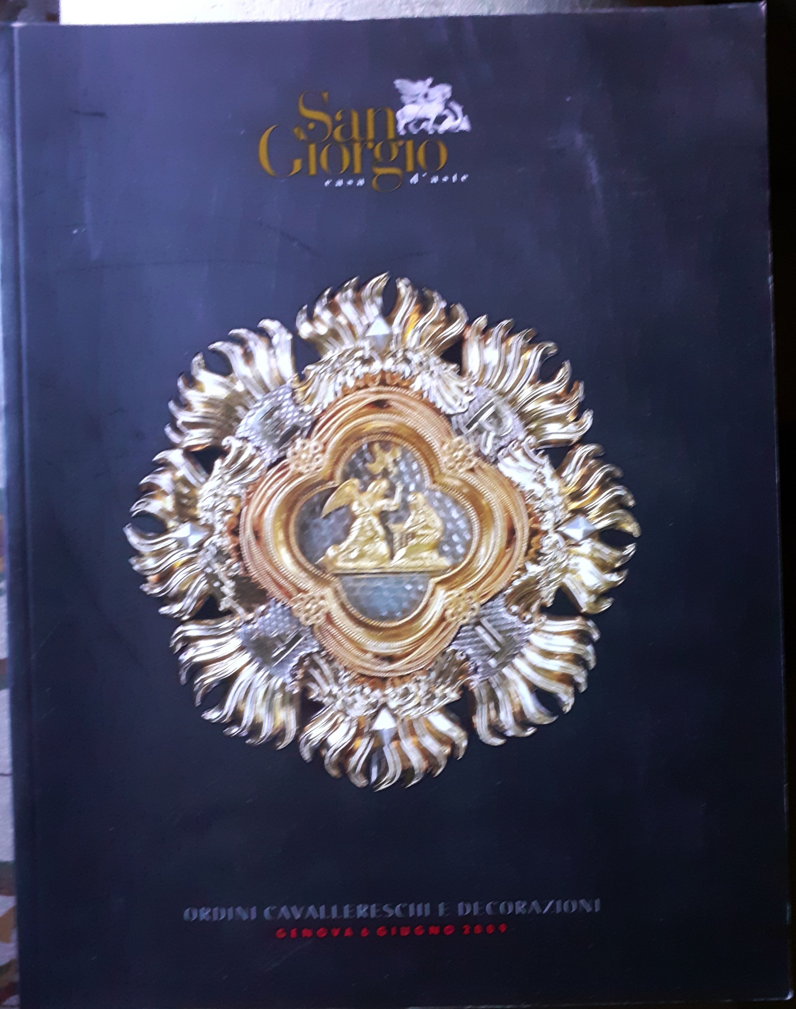ORDINI EQUESTRI, DECORAZIONI. ASTA, GENOVA, PALAZZO CATTANEO.