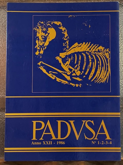 PADUSA. Anno XXII. N. 1-2-3-4.