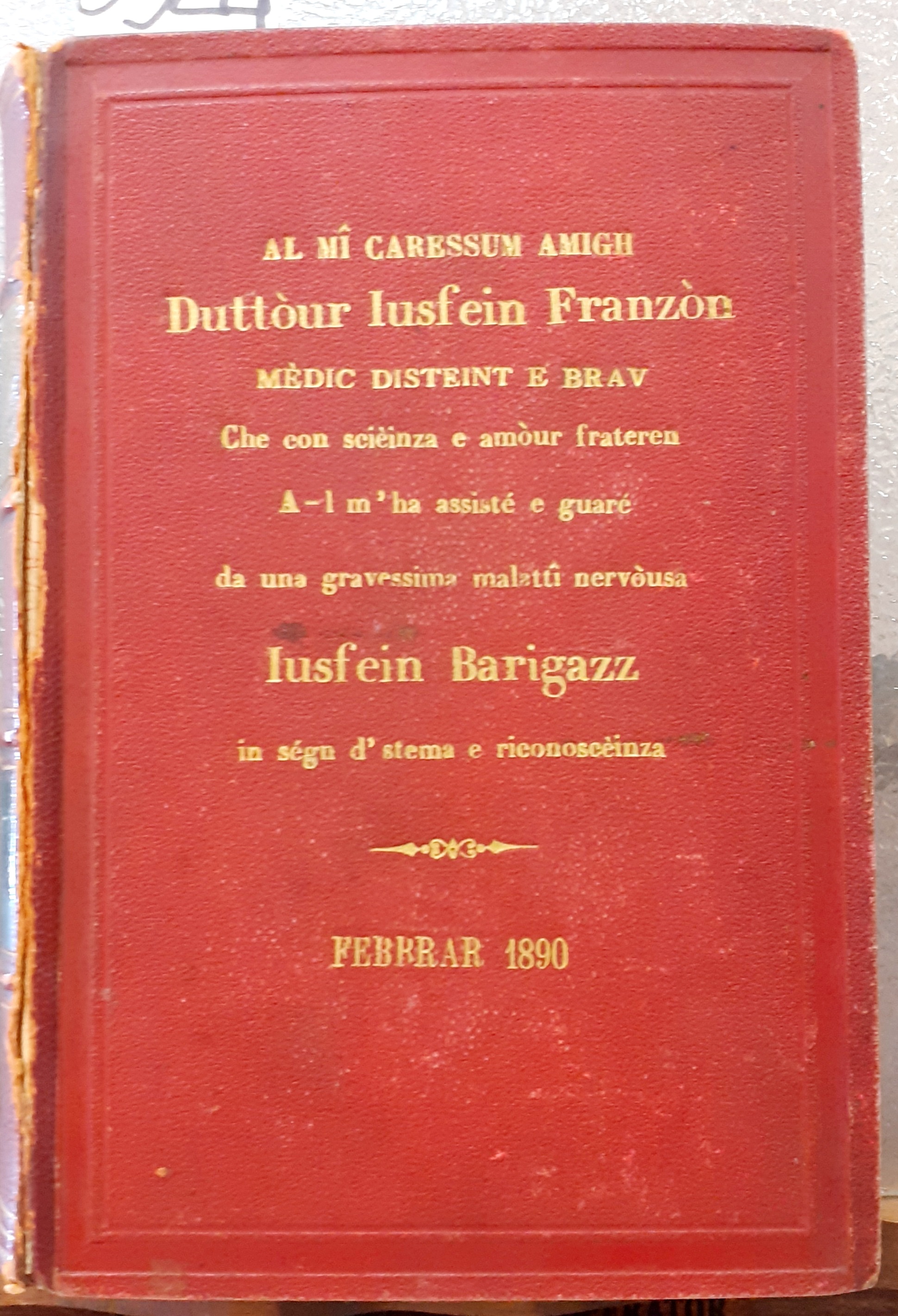 POESI' IN DIALETT BULGNEIS.