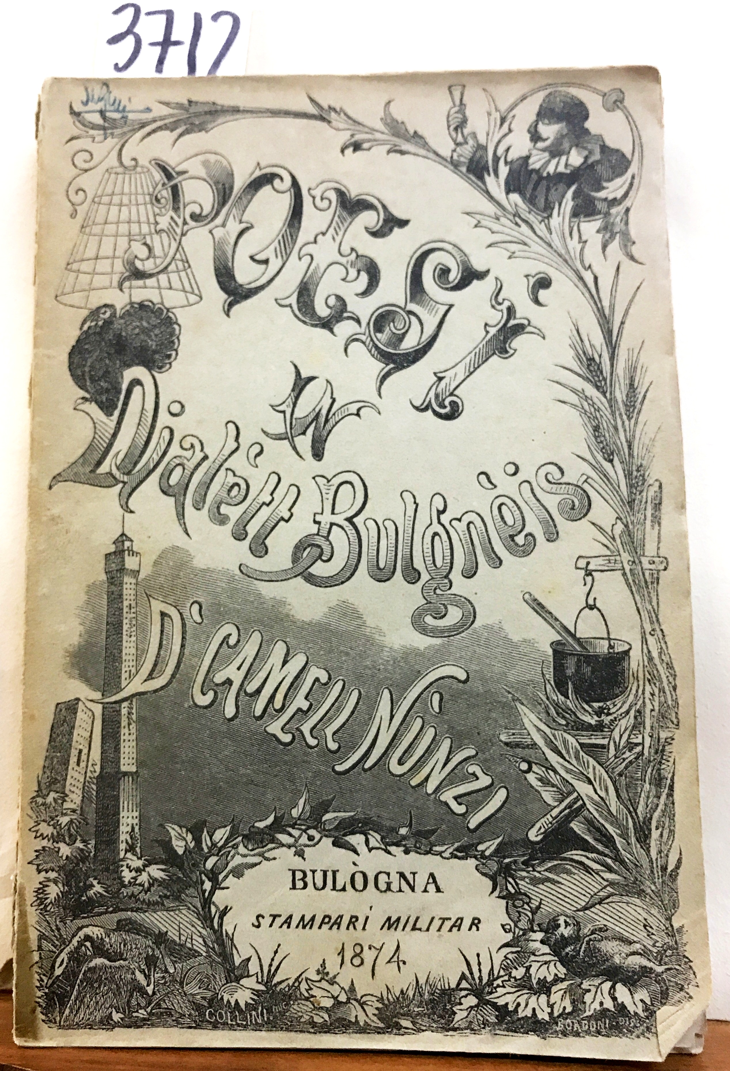 POESI' IN DIALÈTT BULGNÈIS, D' CAMELL NUNZI.