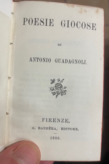 POESIE GIOCOSE.