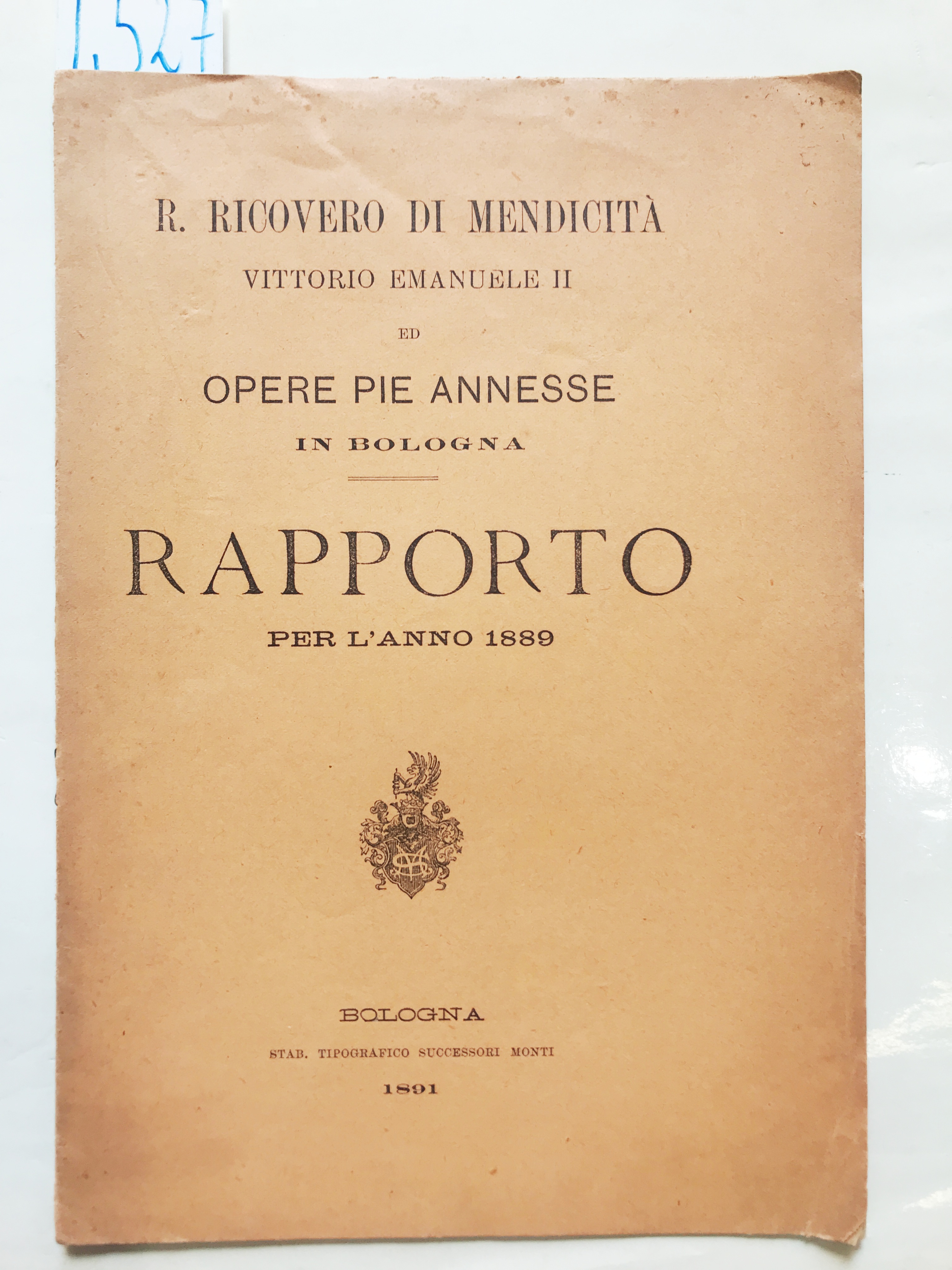 RAPPORTO DELLA PRESIDENZA AI SIGNORI SOCI CONTRIBUENTI SULL'ANDAMENTO ECONOMICO E …