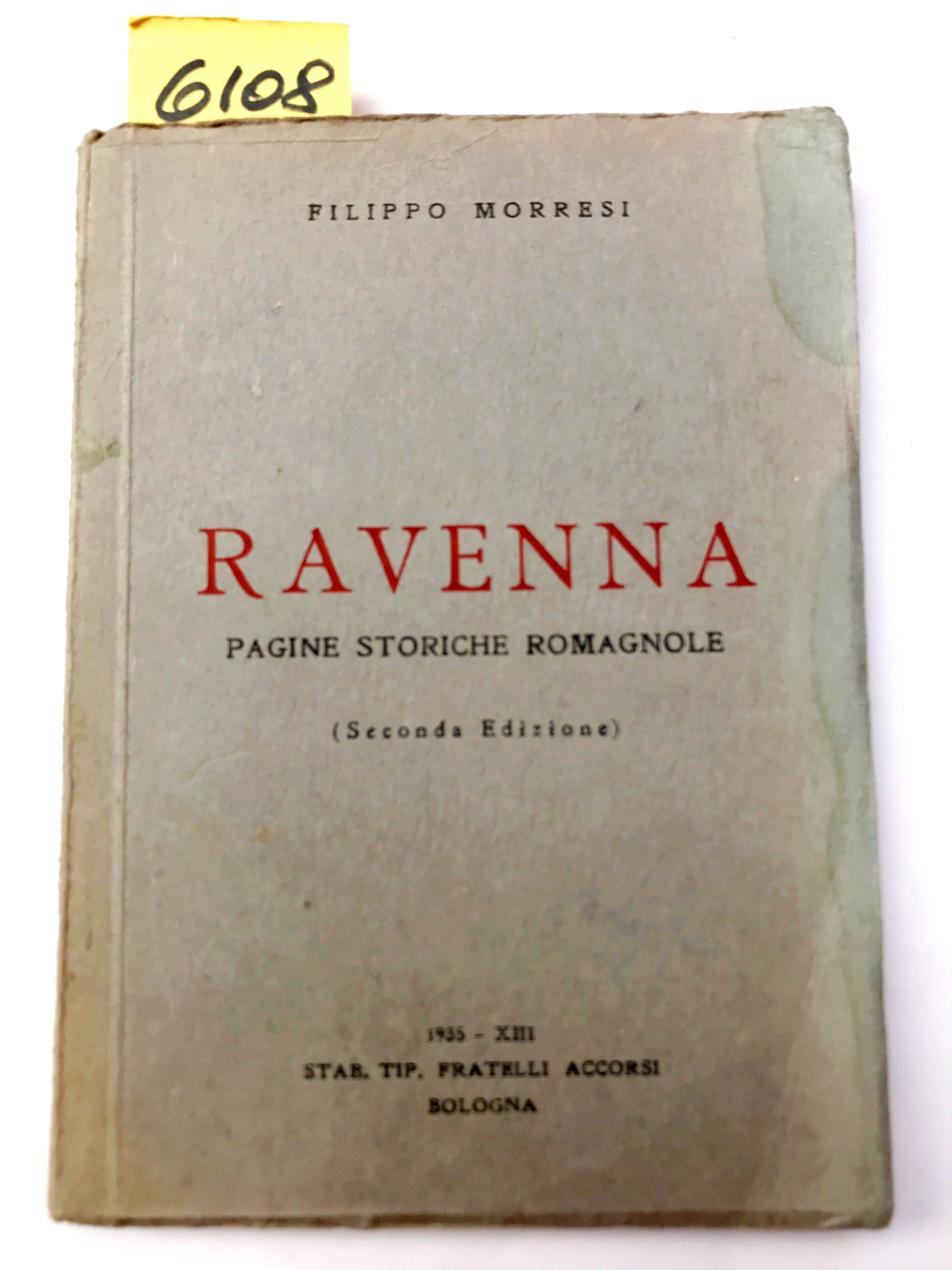 RAVENNA: PAGINE STORICHE ROMAGNOLE.