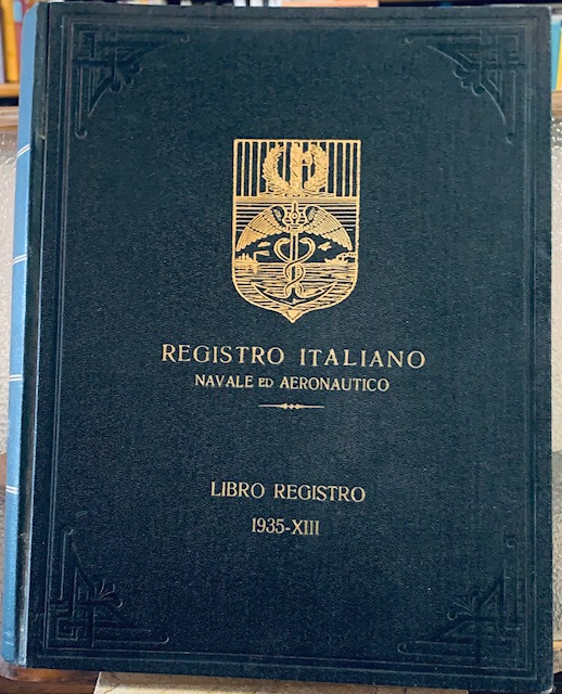 REGISTRO ITALIANO NAVALE ED AERONAUTICO (R.I.N. ed A.) PER LA …