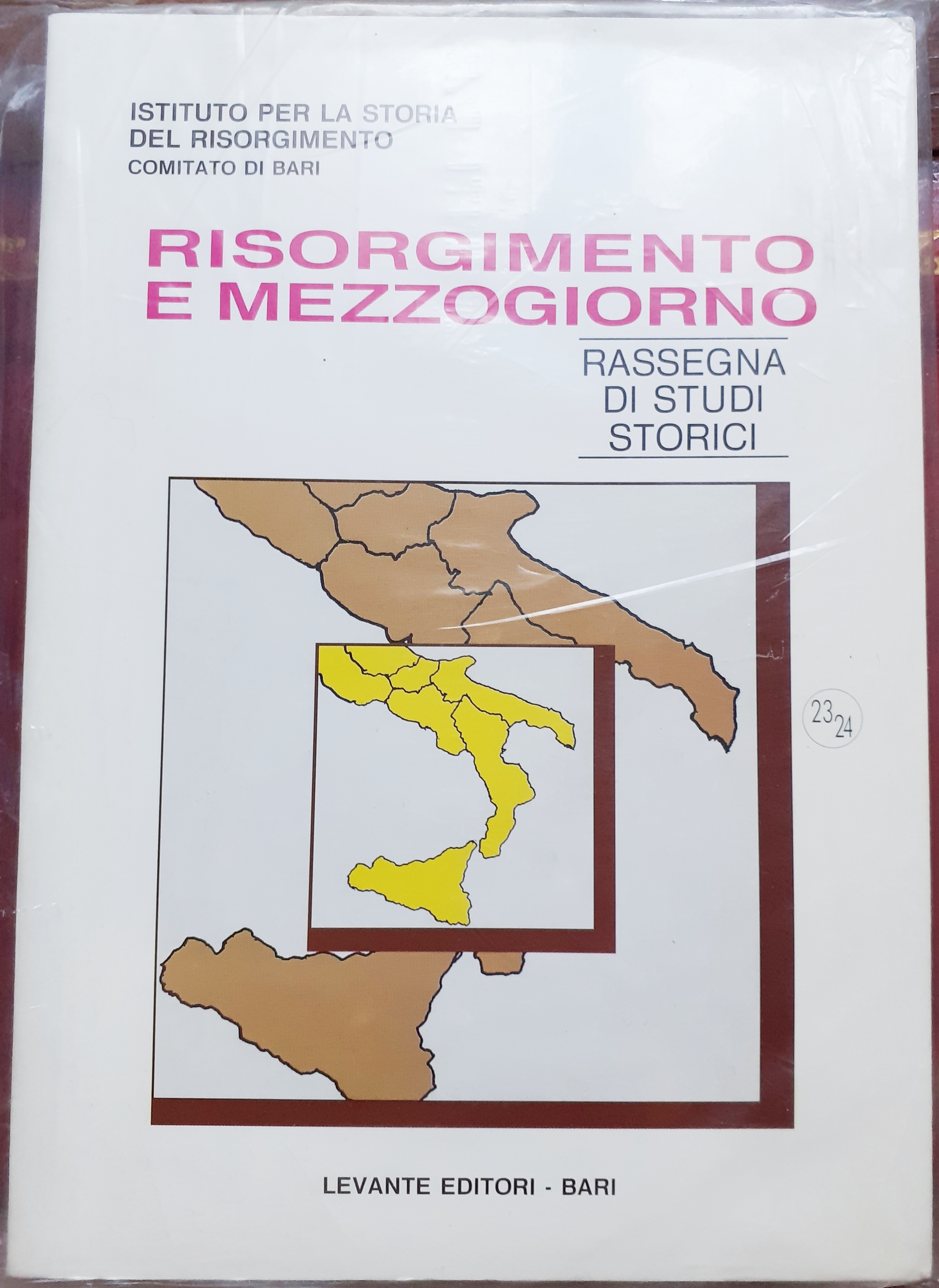 RISORGIMENTO E MEZZOGIORNO. Rassegna di Sudi Storici fondata da Matteo …