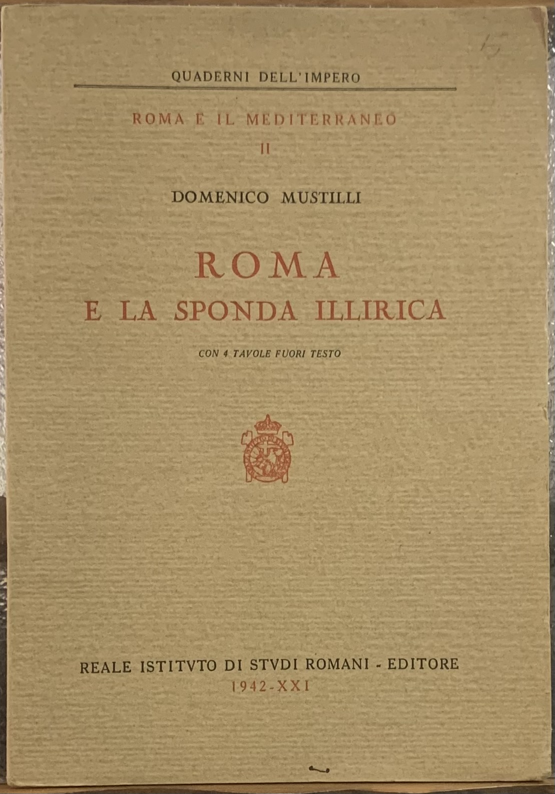 ROMA E LA SPONDA ILLIRICA.
