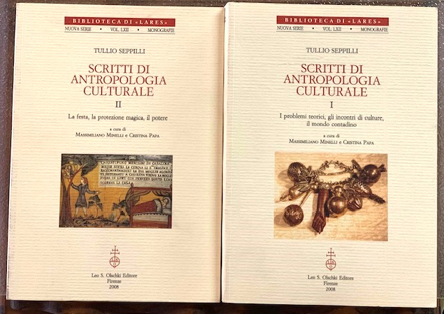 SCRITTI DI ANTROPOLOGIA CULTURALE: 1) I PROBLEMI TEORICI, GLI INCONTRI …