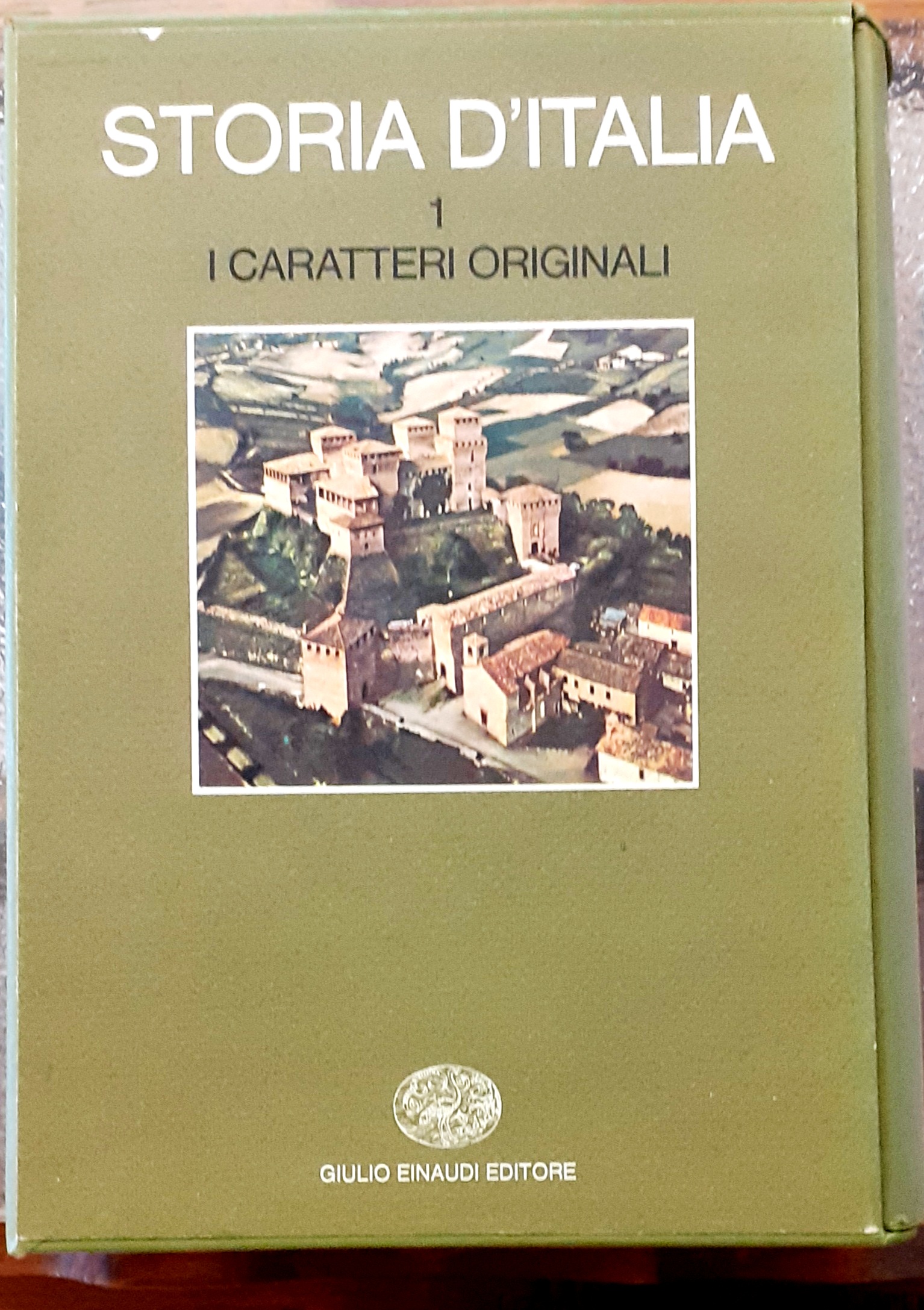 STORIA D'ITALIA. I CARATTERI ORIGINALI.