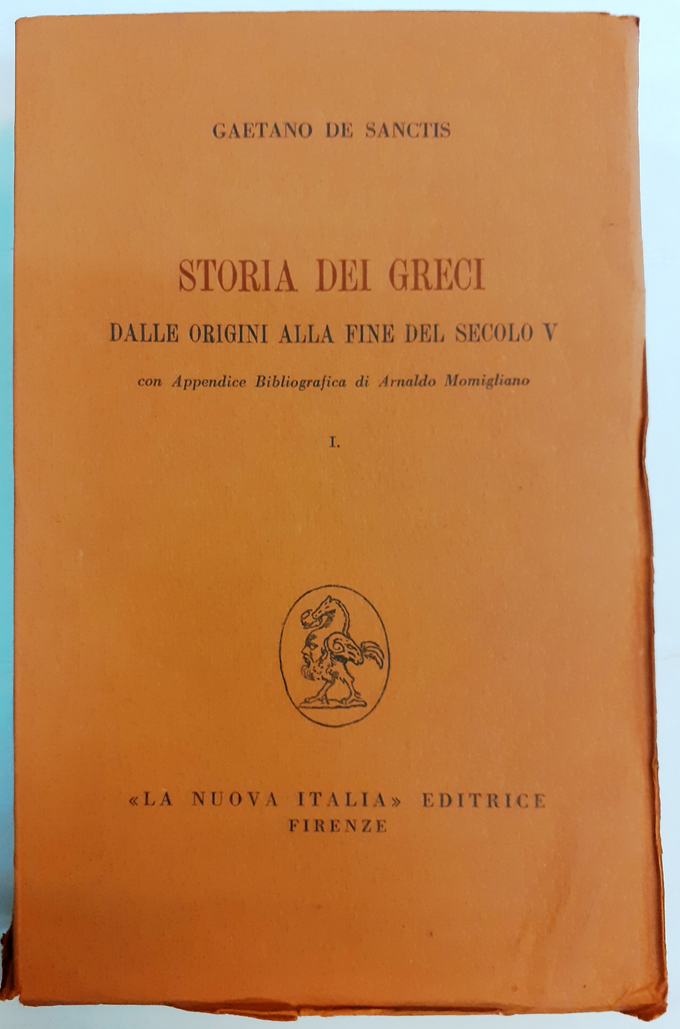 STORIA DEI GRECI: DALLE ORIGINI ALLA FINE DEL SECOLO V.