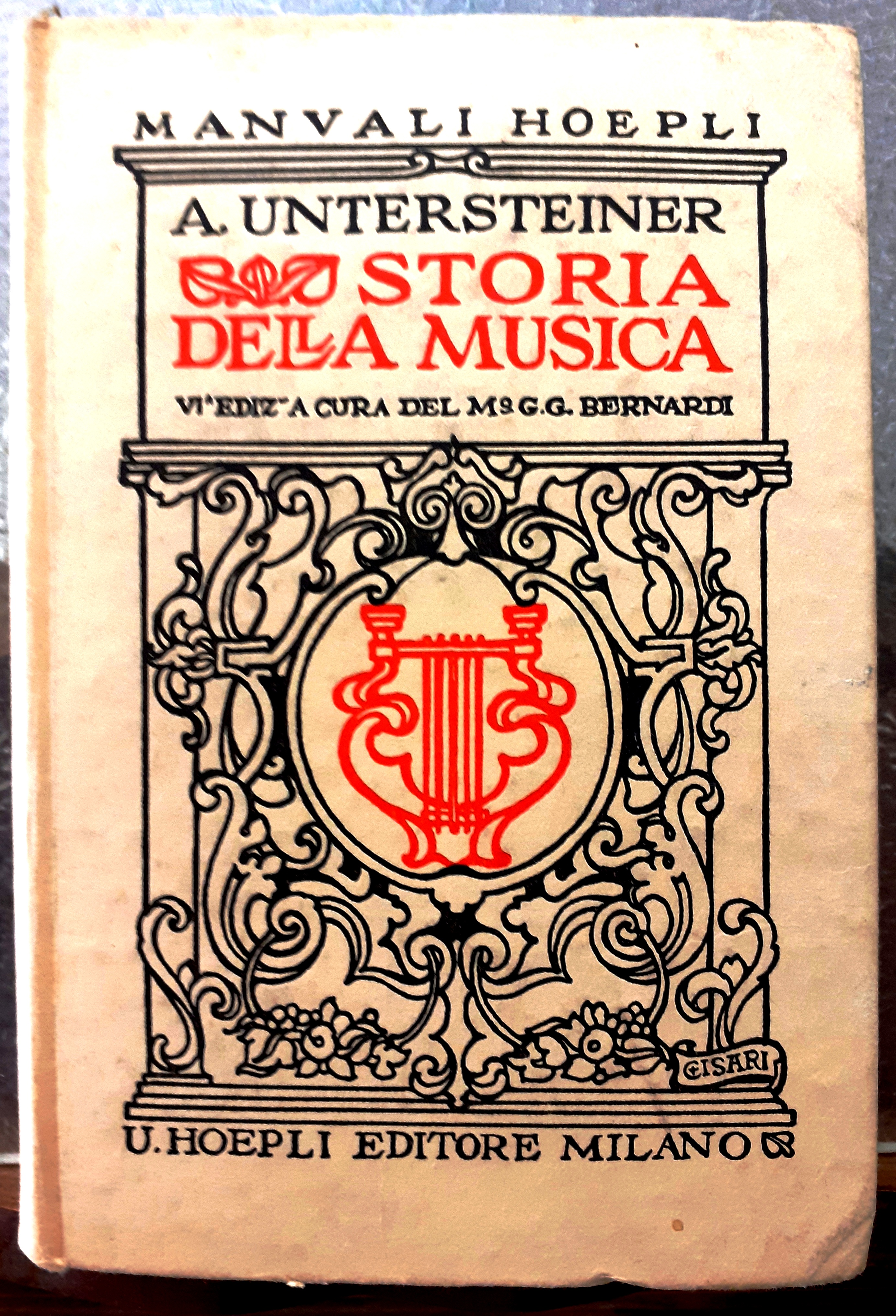 STORIA DELLA MUSICA; sesta edizione interamente riveduta e corretta, ampliata …