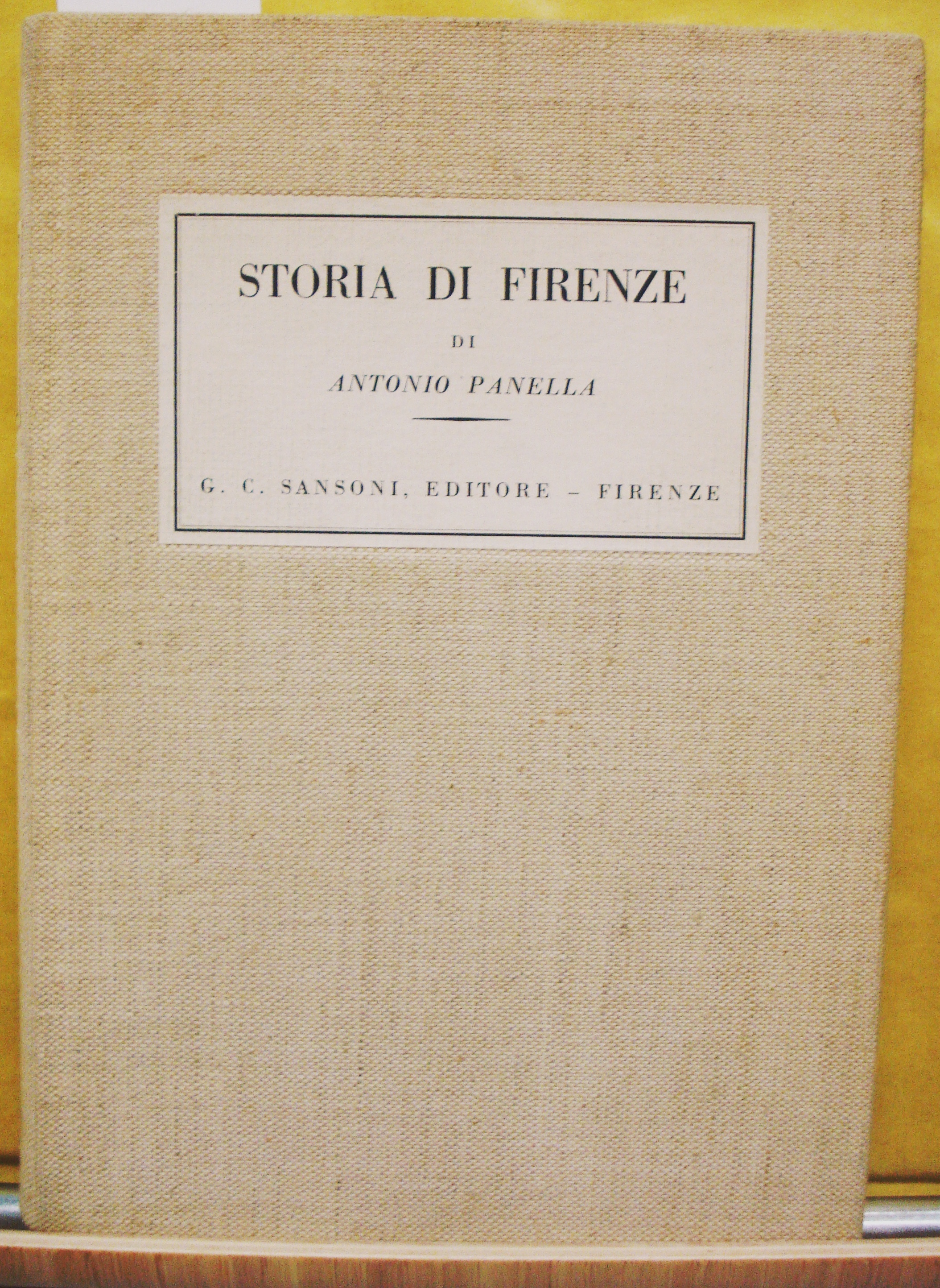 STORIA DI FIRENZE.