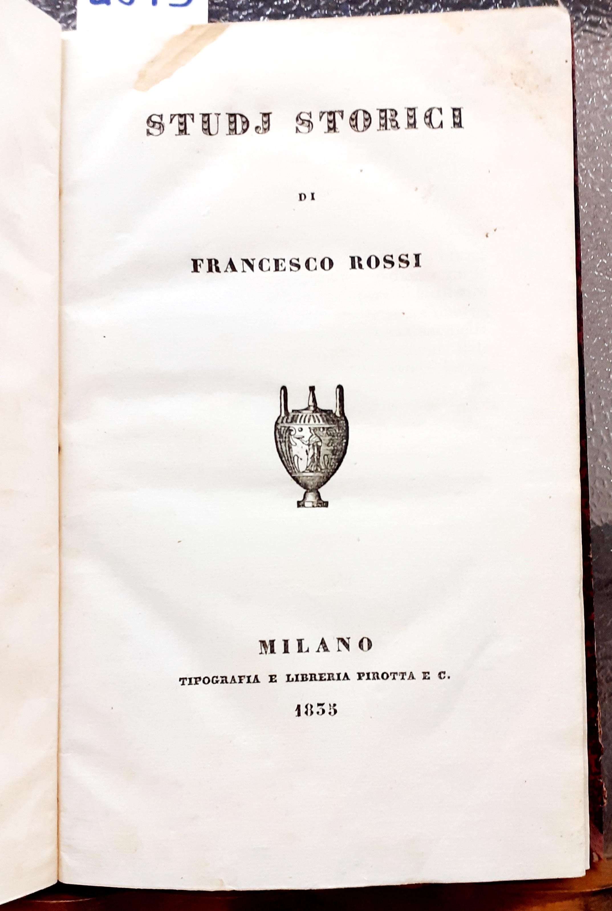 STUDI STORICI.