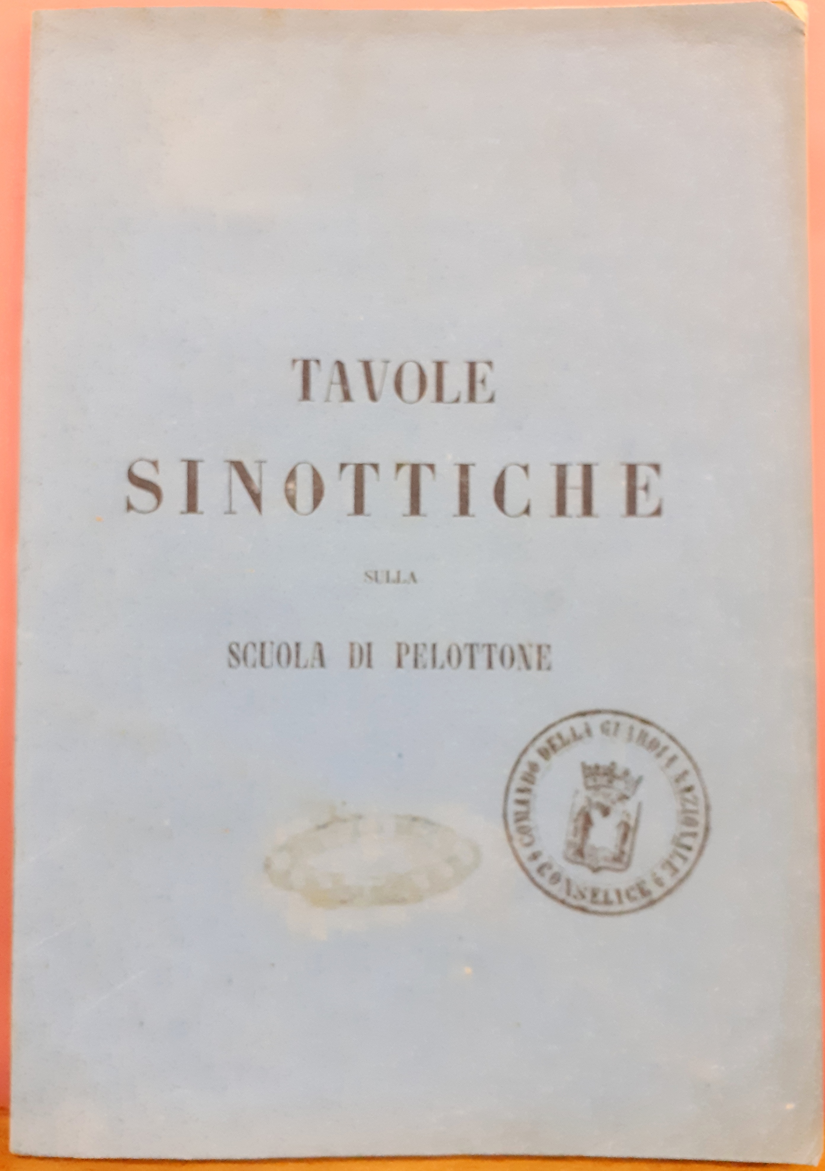 TAVOLE SINOTTICHE DEL REGOLAMENTO PER L'ESERCIZIO E LE EVOLUZIONI DELLA …