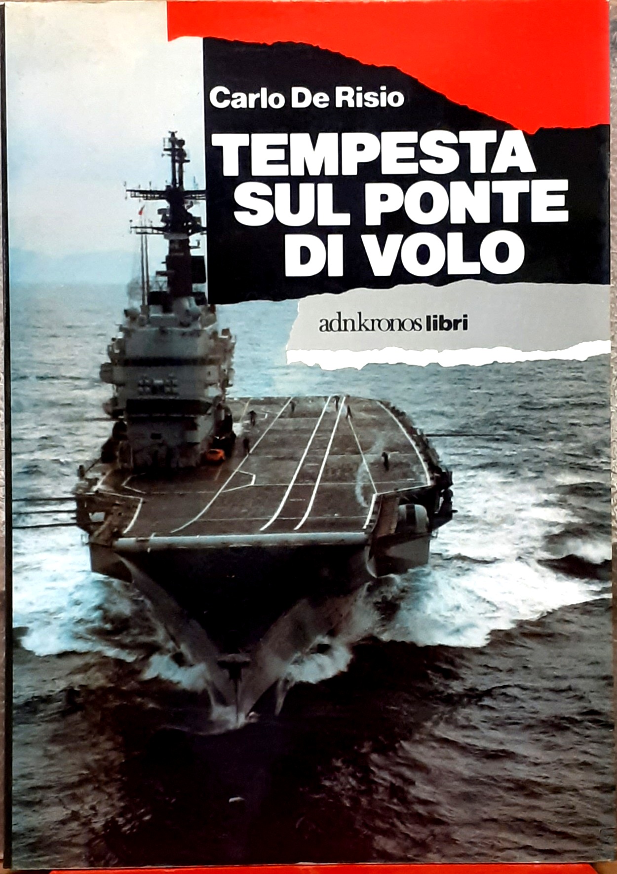 TEMPESTA SUL PONTE DI VOLO.