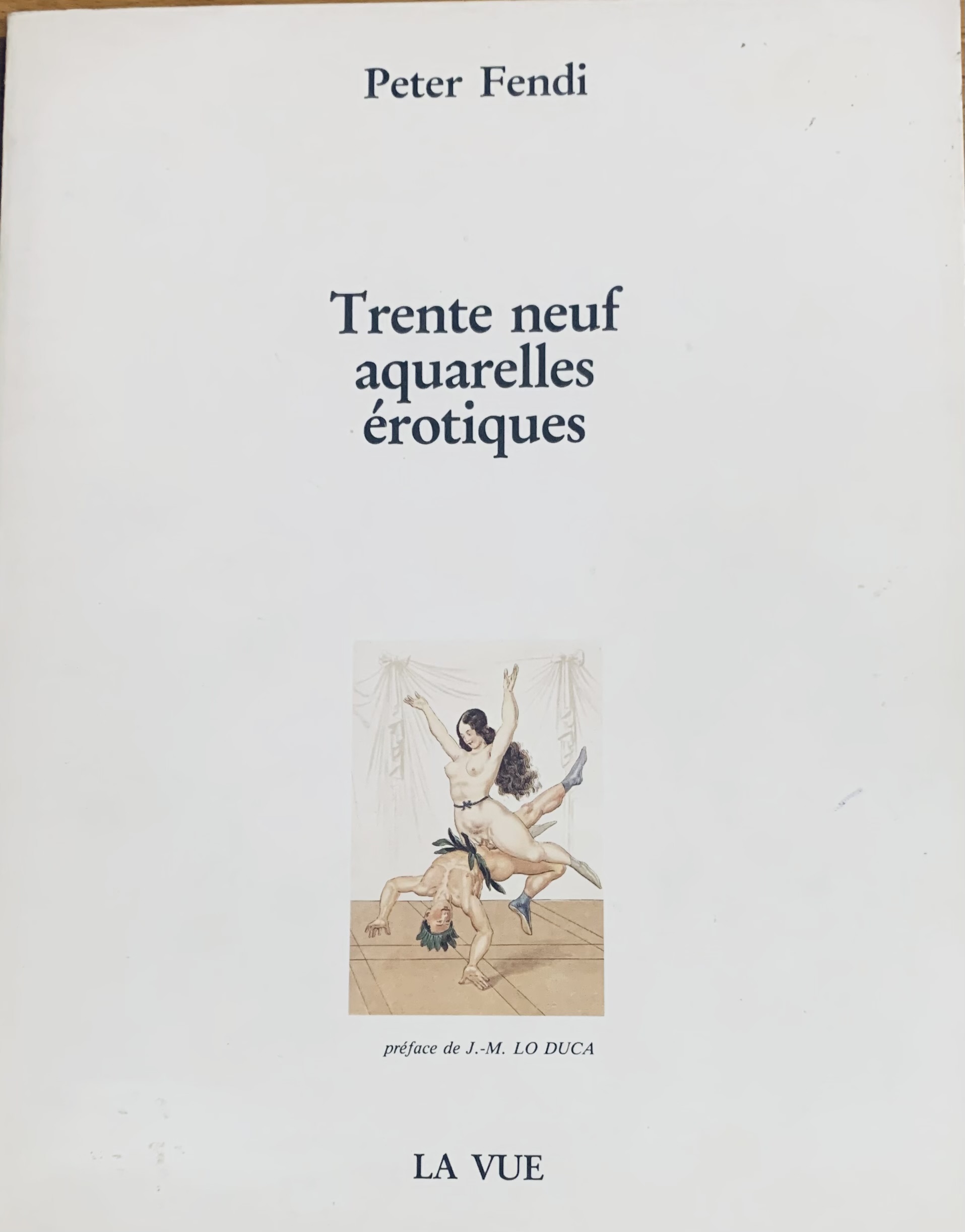 TRENTE NEUF AQUARELLES EROTIQUES.