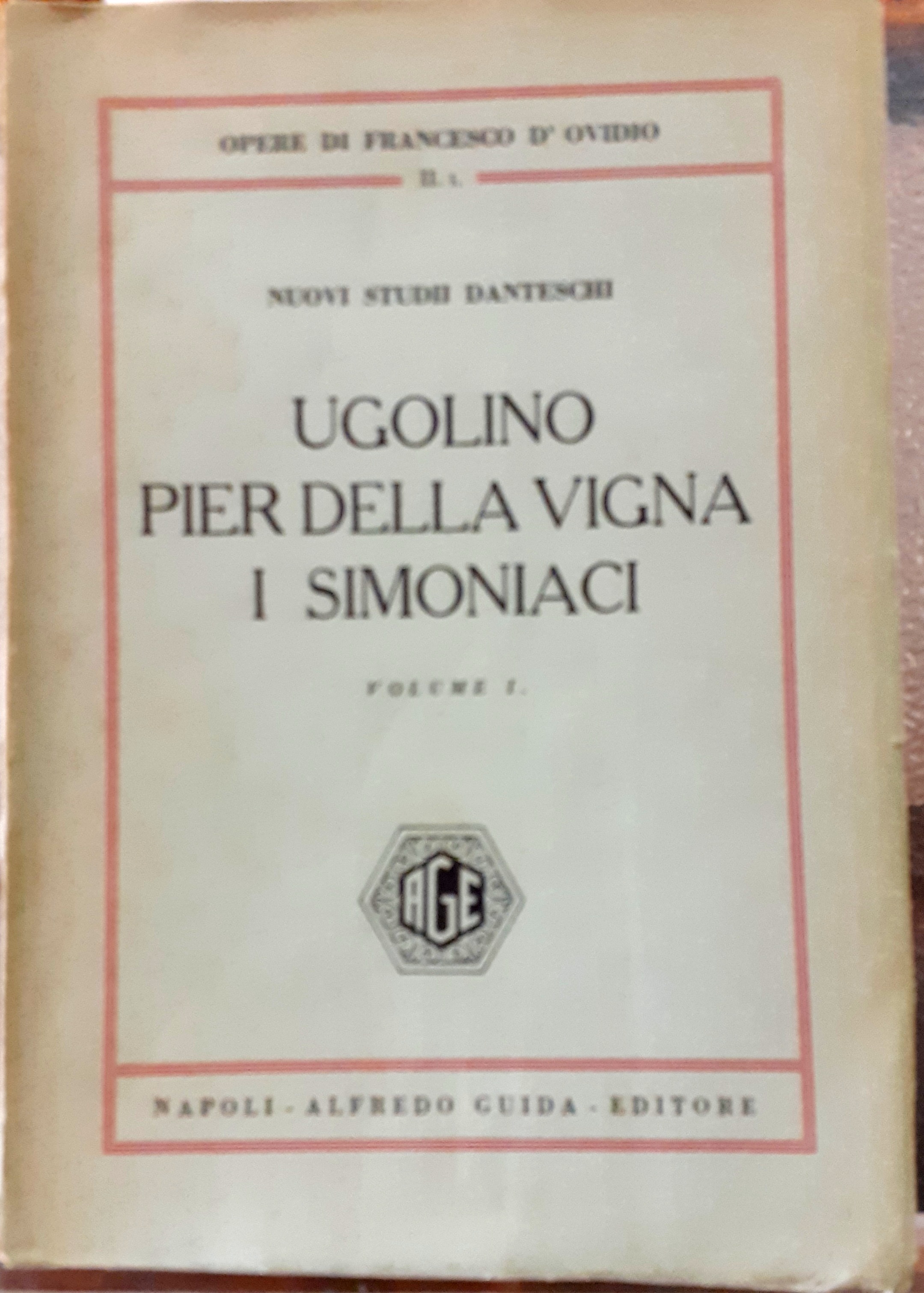 UGOLINO PIER DELLA VIGNA I SIMONIACI; L’ EPISODIO DI UGOLINO. …