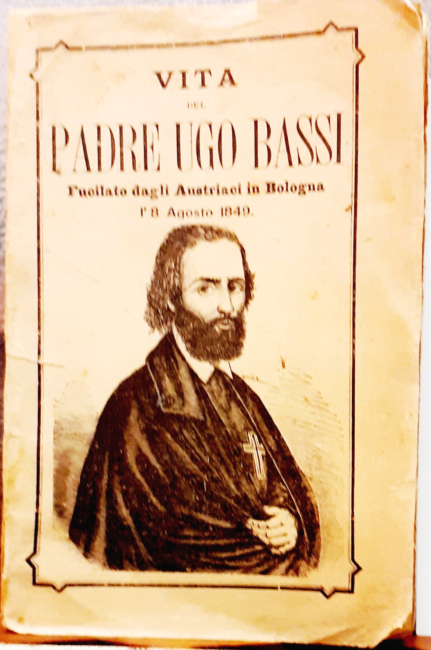 VITA DEL PADRE UGO BASSI NARRATA AL POPOLO, FUCILATO DAGLI …