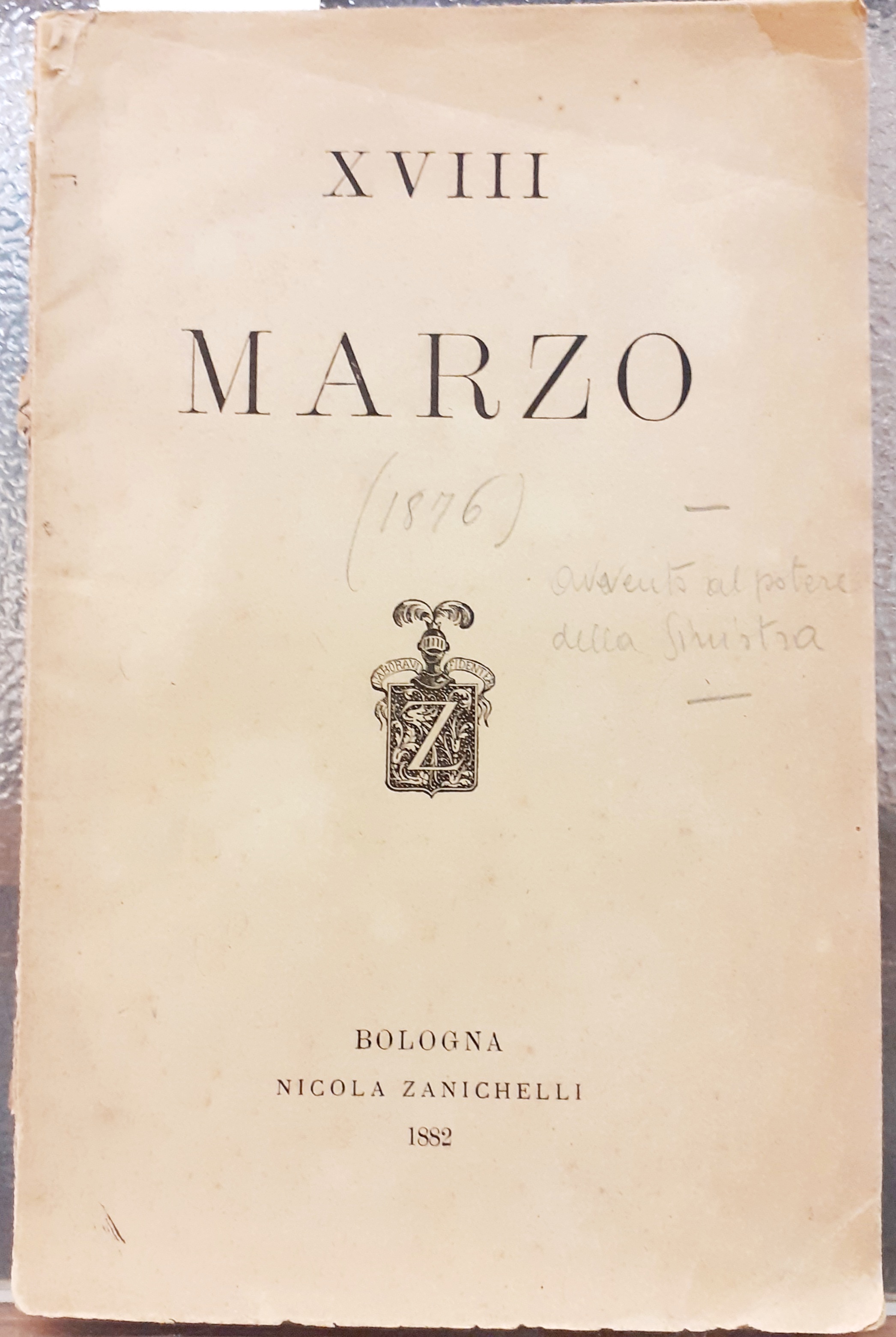 XVIII MARZO (1876).