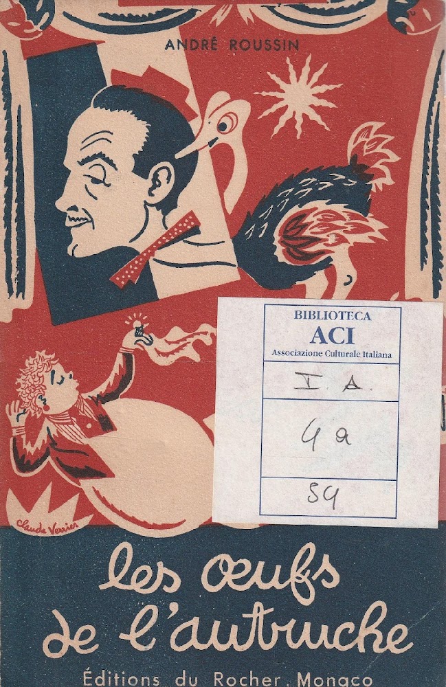 1^ edizione autografata! Les oeufs de l'autruche