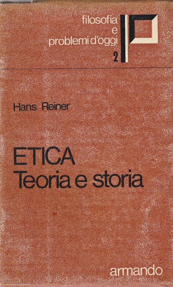 1^ edizione! Etica. Teoria e storia