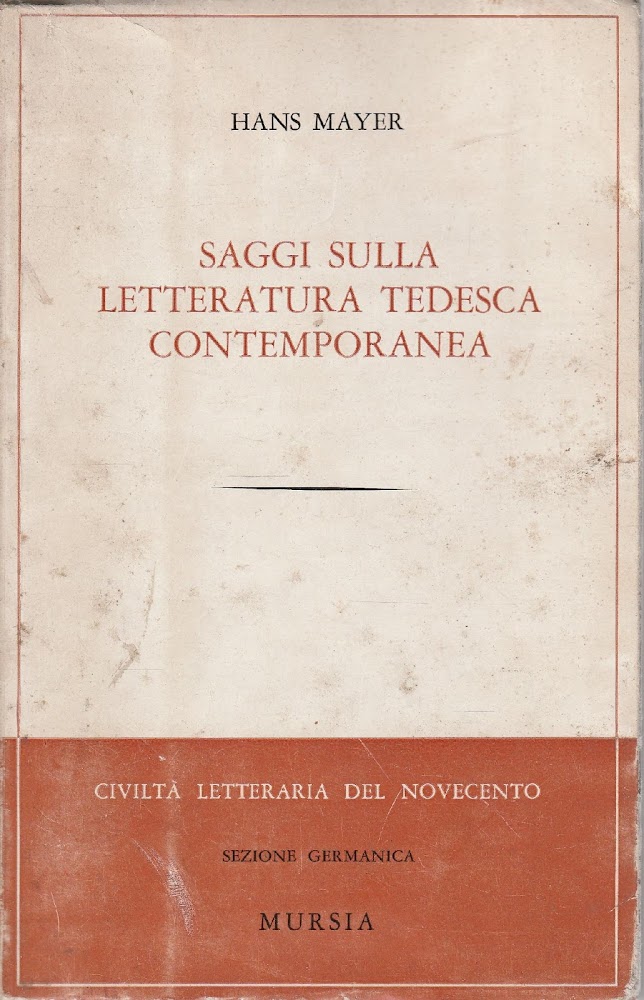 1^ edizione! Saggi sulla letteratura tedesca contemporanea