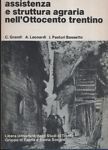 Popolazione, assistenza e struttura agraria nell'Ottocento trentino.