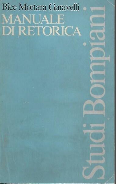 Manuale di retorica