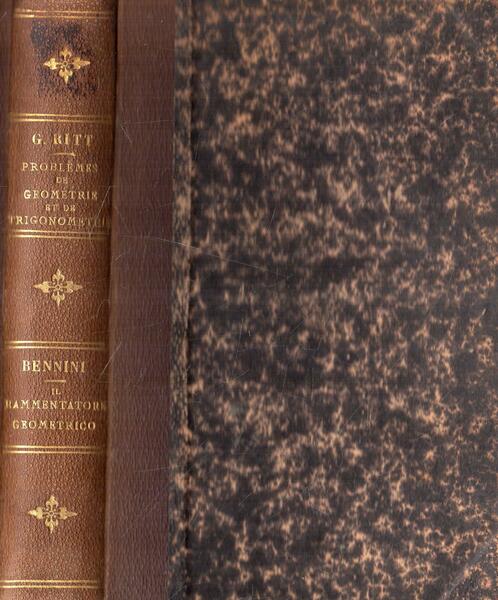 Problèmes De Géométrie Et De Trigonométrie. Ritt / Il rammentatore …