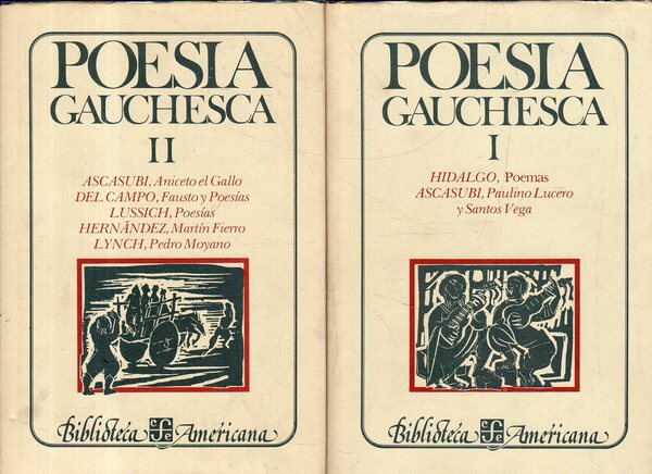 Poesia Gauchesca: I, II ( 2 vol.)