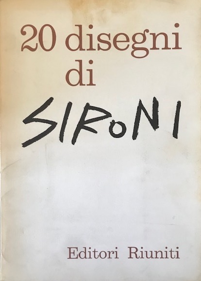 20 disegni di Mario Sironi presentati da Corrado Cagli