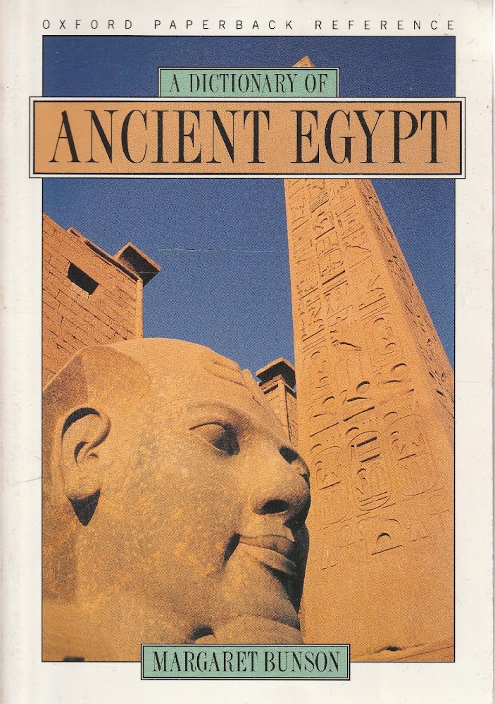 A dictionary of ancient Egypt