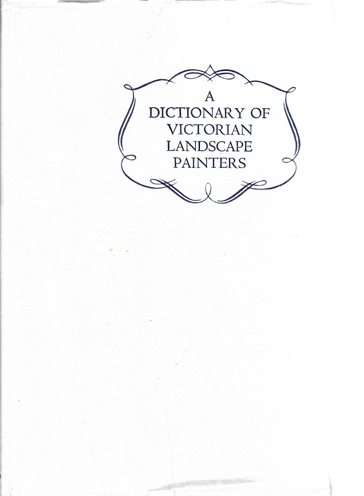 A Dictionary of Victorian Landscape Painters