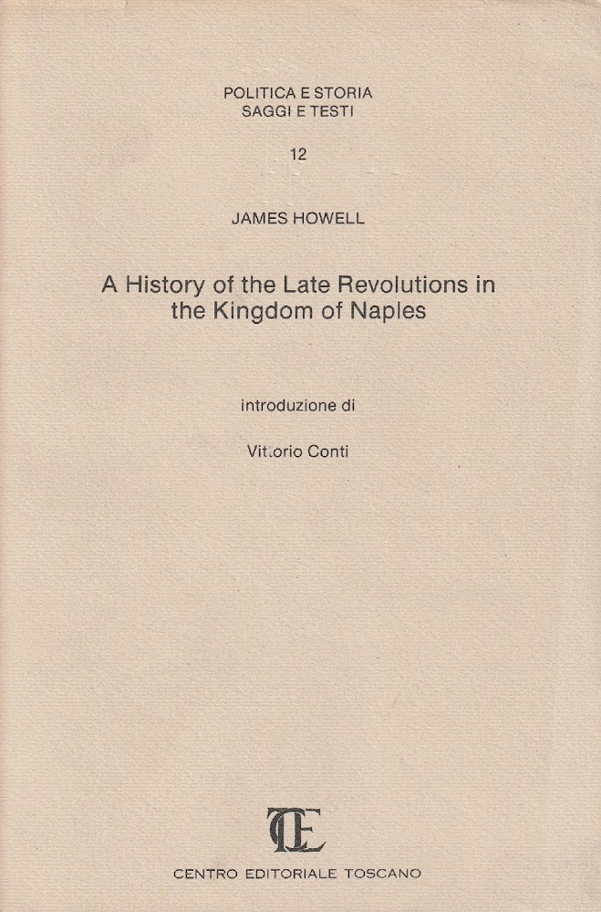 A History of the Late Revolutions in the Kingdom of …