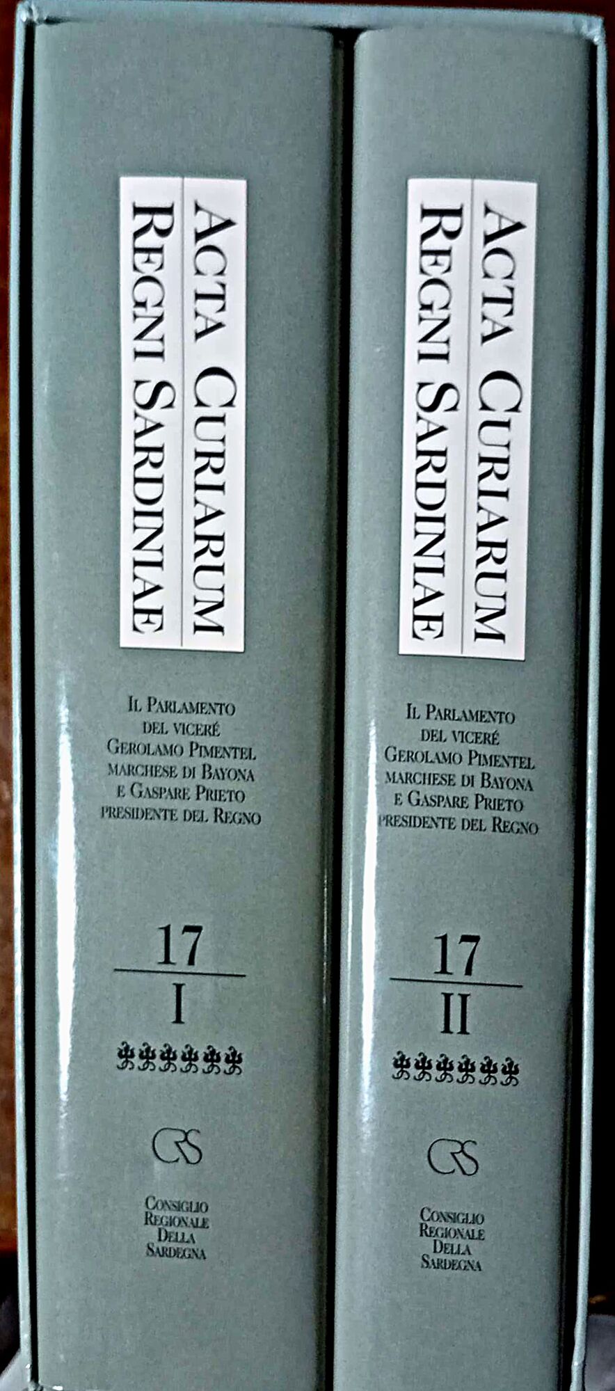 ACTA CURIARUM REGNI SARDINIAE 17