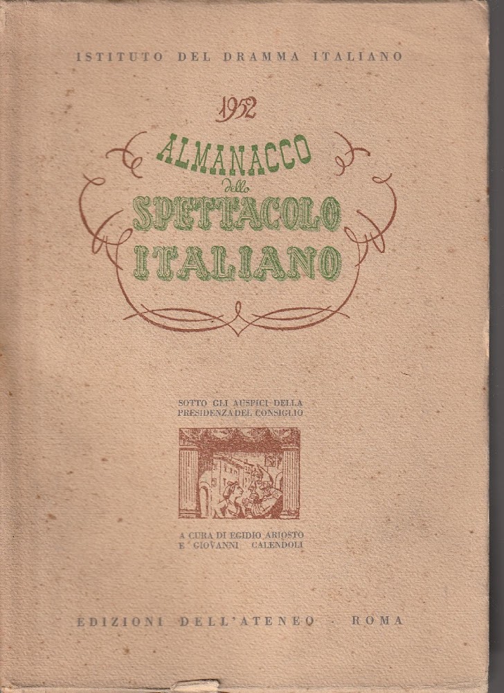 Almanacco dello spettacolo italiano
