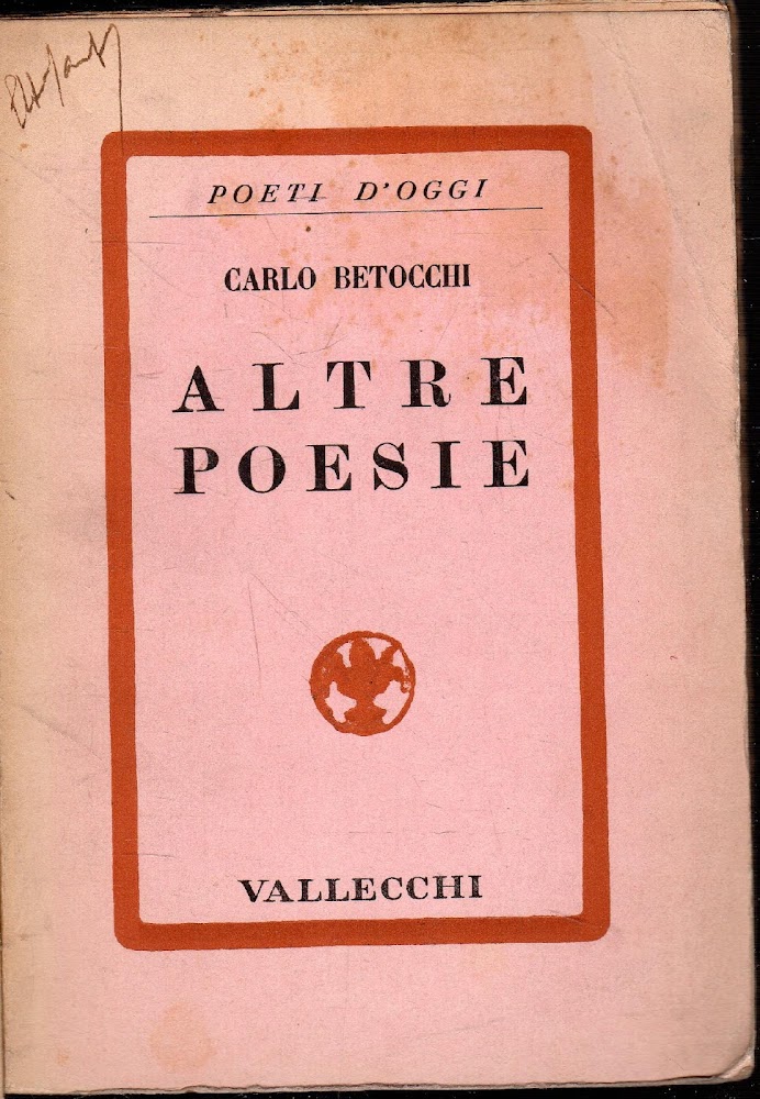 Altre Poesie