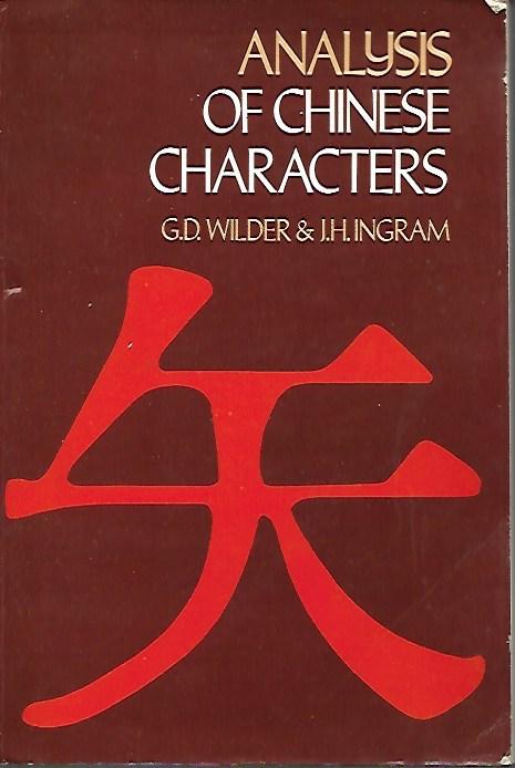 Analysis of Chinese Characters