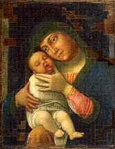 Andrea Mantegna e la creazione iconografica, Madonna della tenerezza con …