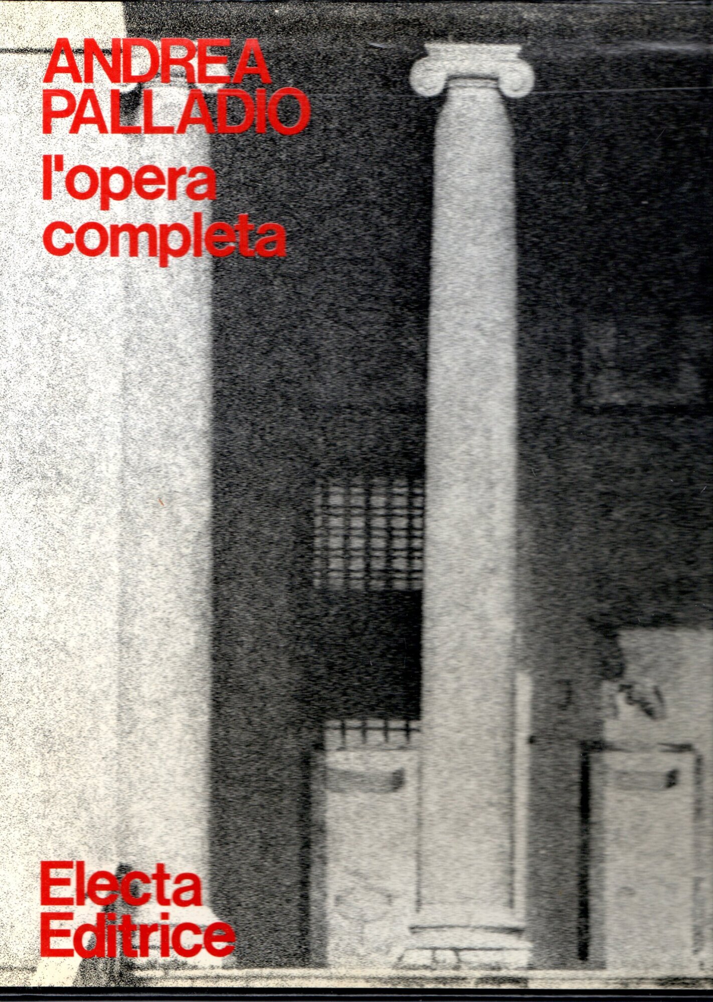 Andrea Palladio l'opera completa Electa editrice con custodia cartonata 1977