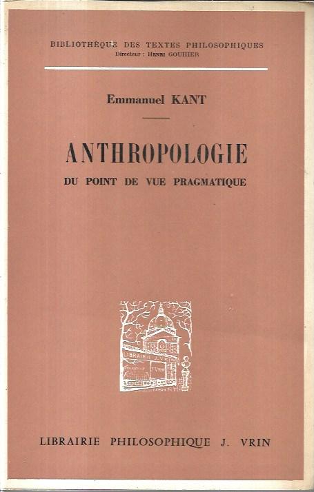 Anthropologie du pint de vue pragramtique